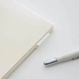 Midori MD Paper Notebook Clear Cover A6